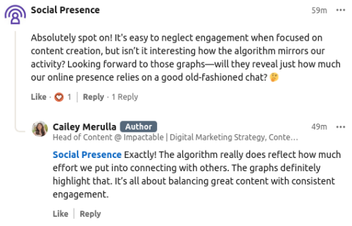 Linkedin comment 5