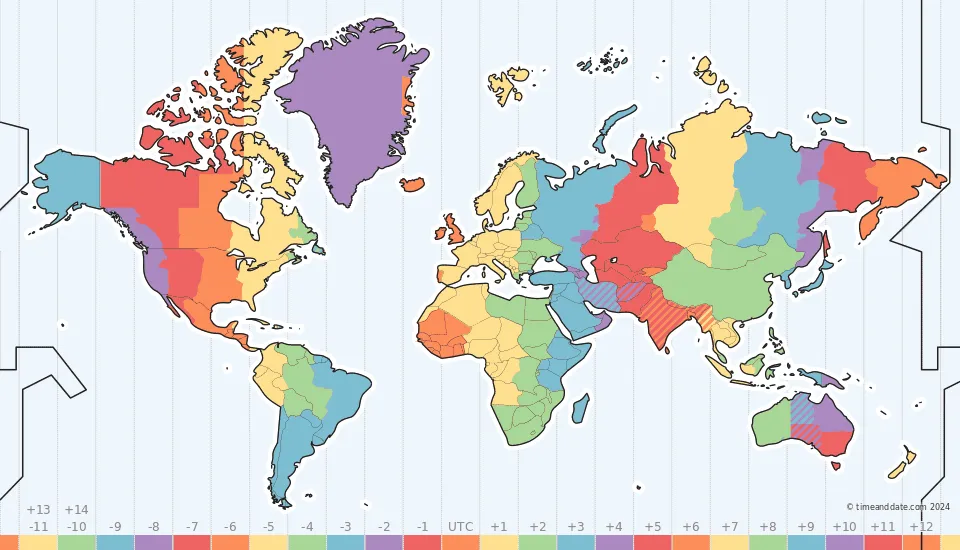 Time Zone Visual