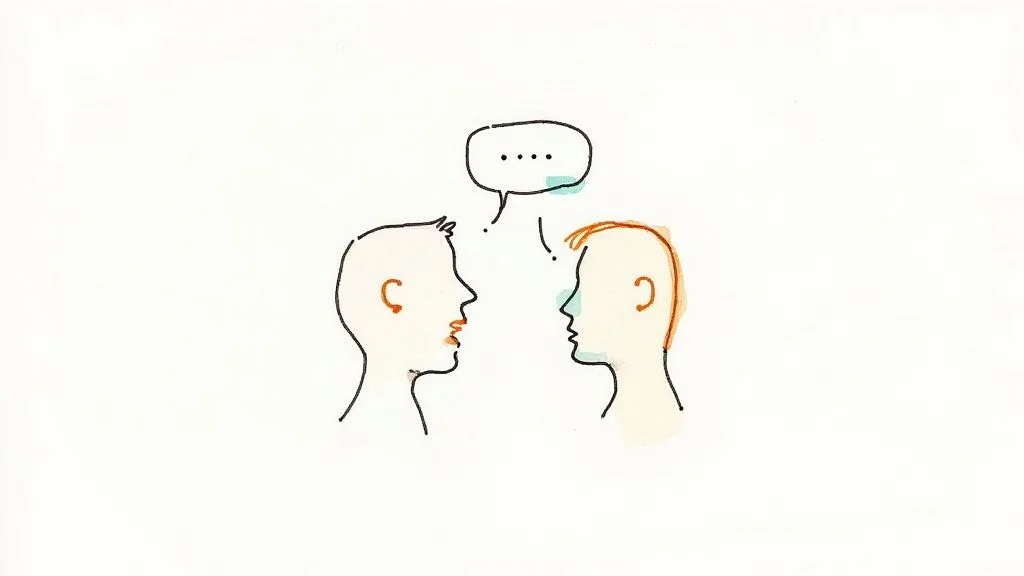 The Compliment + Question Template