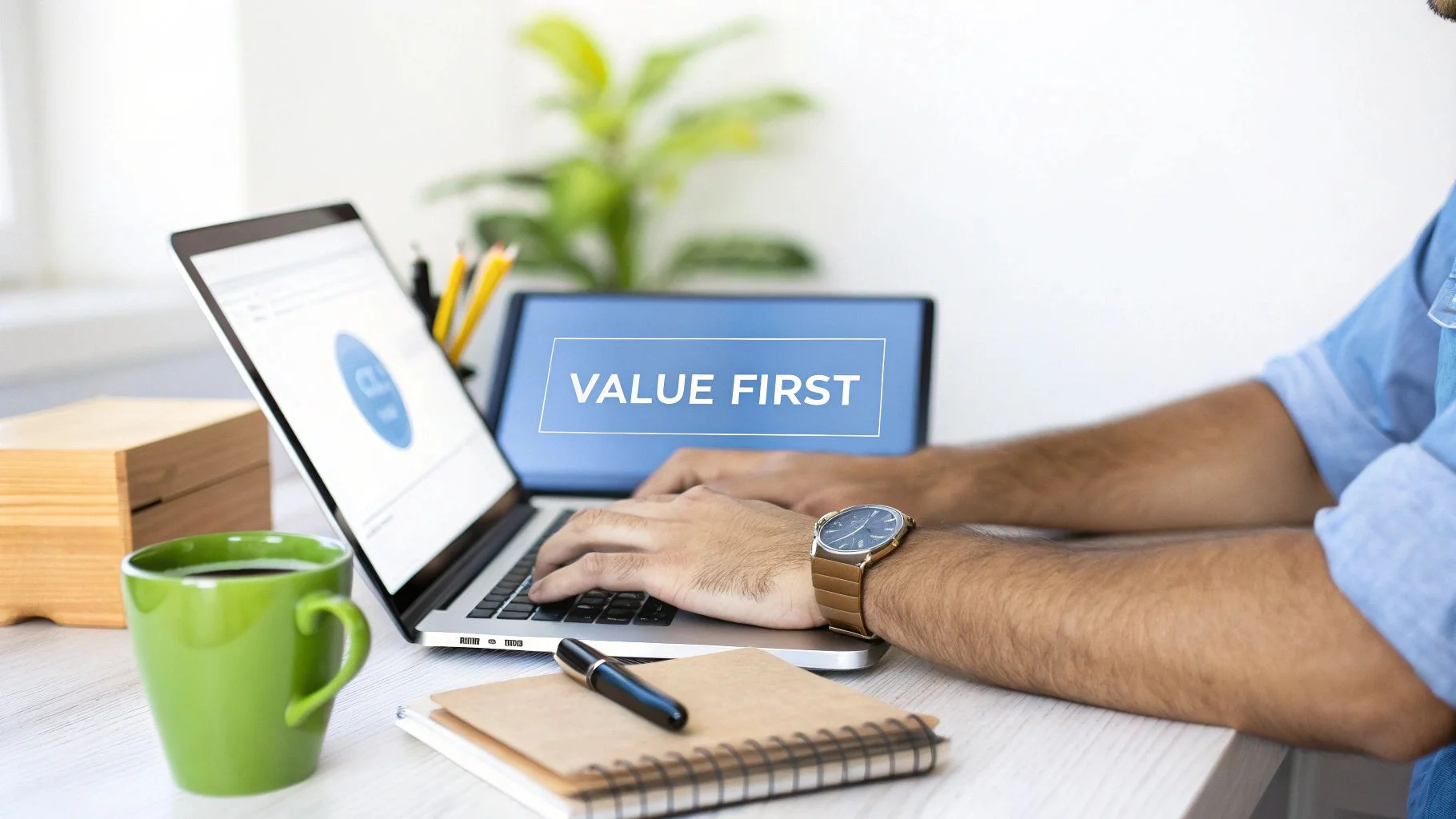 価値重視のコンテンツマーケティング