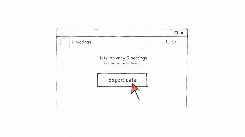 Screenshot from https://www.linkedin.com/mypreferences/d/data-export
