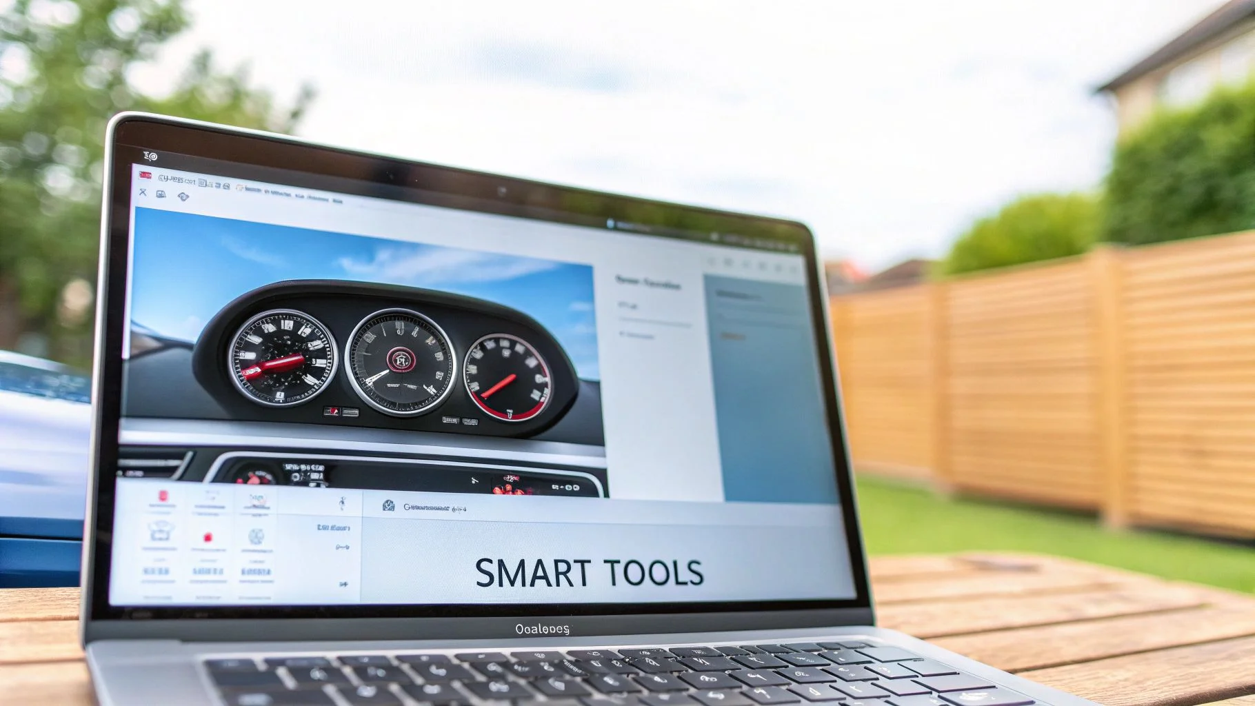An illustration showing AI-powered icons like chatbots and predictive analytics interacting with customer profiles, creating a network of intelligent connections.
