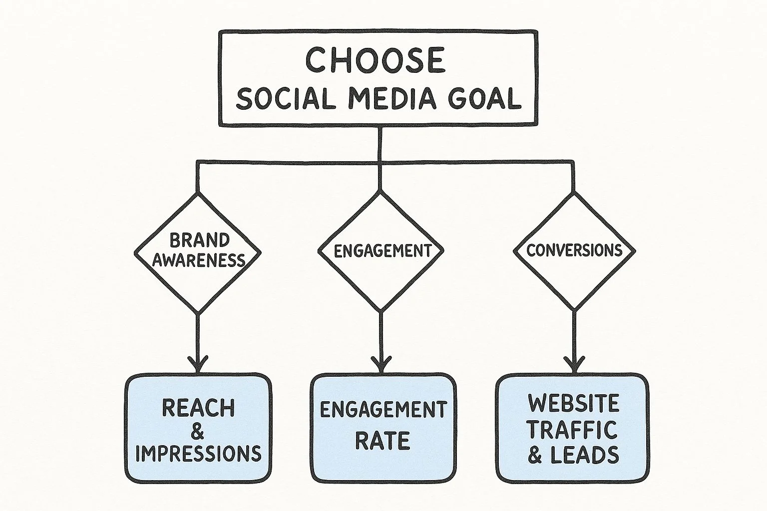 Infographie sur les bases du marketing sur les réseaux sociaux