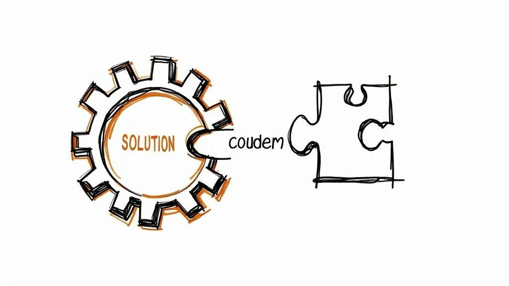 The Problem-Solver Headline