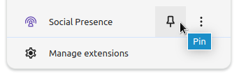 Extension icon